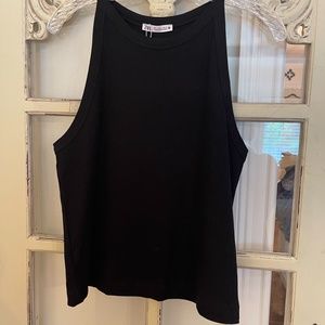 New with Tags Ribbed Zara tank